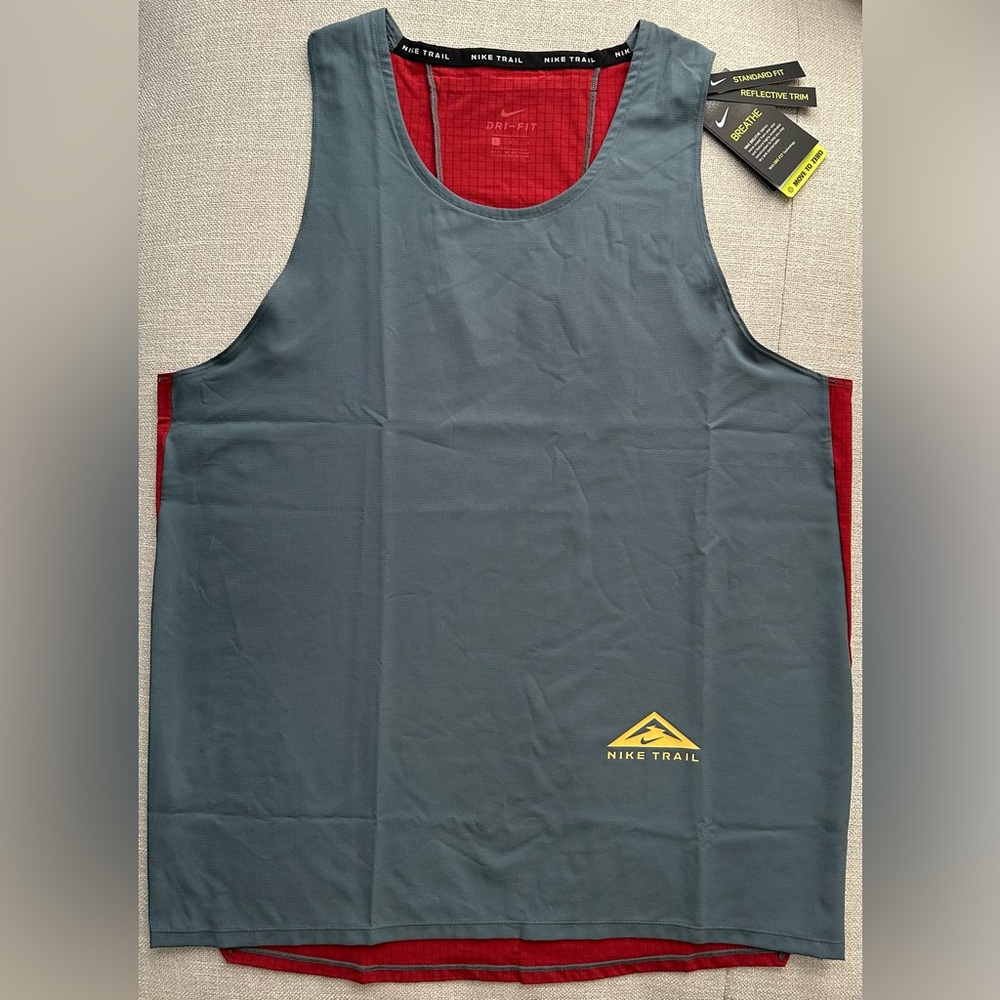 Nike Trail Breathe Dri-Fit Rise 365 Running Jersey Tank